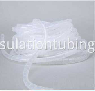 Transparent Color Insulation Wire Spiral Wrapping Bands